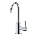 Whitehaus Point Of Use Cold Water Drinking Faucet W/ Gooseneck Swivel Spout, Chrm WHFH-C1010-C